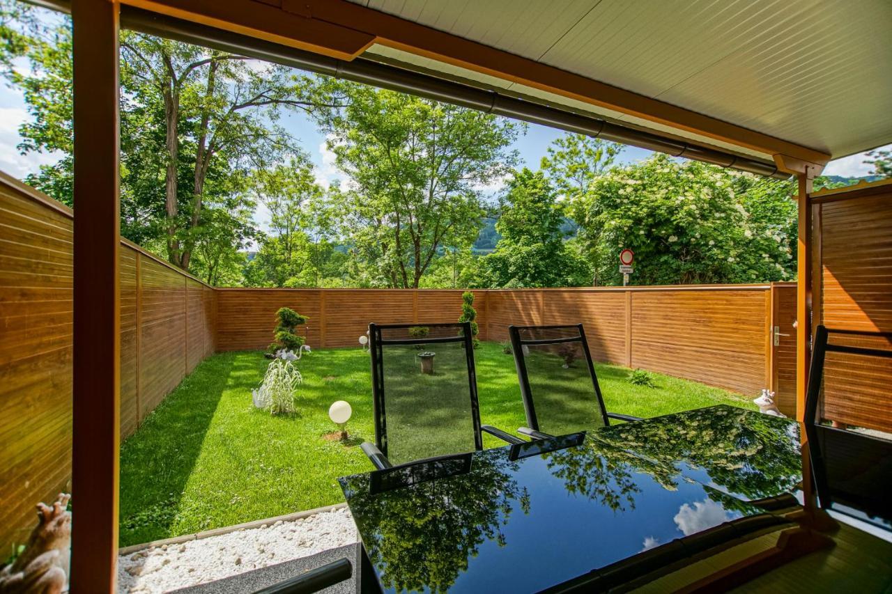 Auszeit Steiraland 6 Mit Ueberdachter Terasse Schoenen Garten Und Kostenlosen Parkplatz Leoben  Exteriör bild